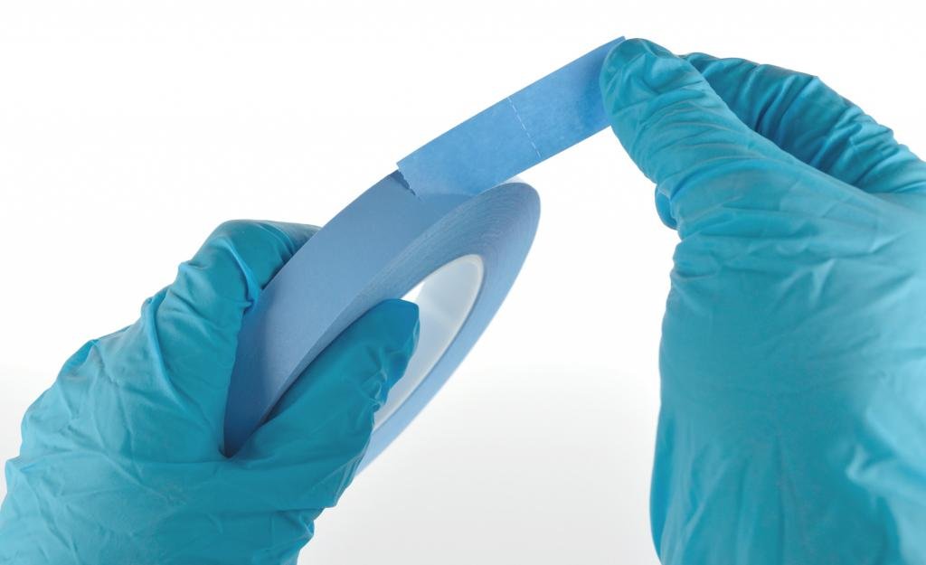 Diversified Biotech LBTP-4000 Perf-Tape Scored Labeling Tape, 3/4" Width, 2160" Length, White