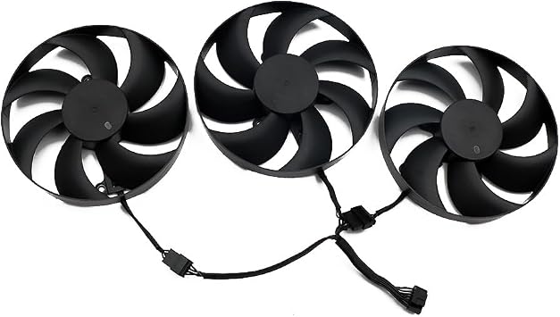 Cooling CF1015U12D 7PIN 105MM 12V 0.55A RTX4090 4080 GPU Fan for ASUS for GeForce RTX4080 4090 ROG Strix OC Graphics Card Fan3-Fan