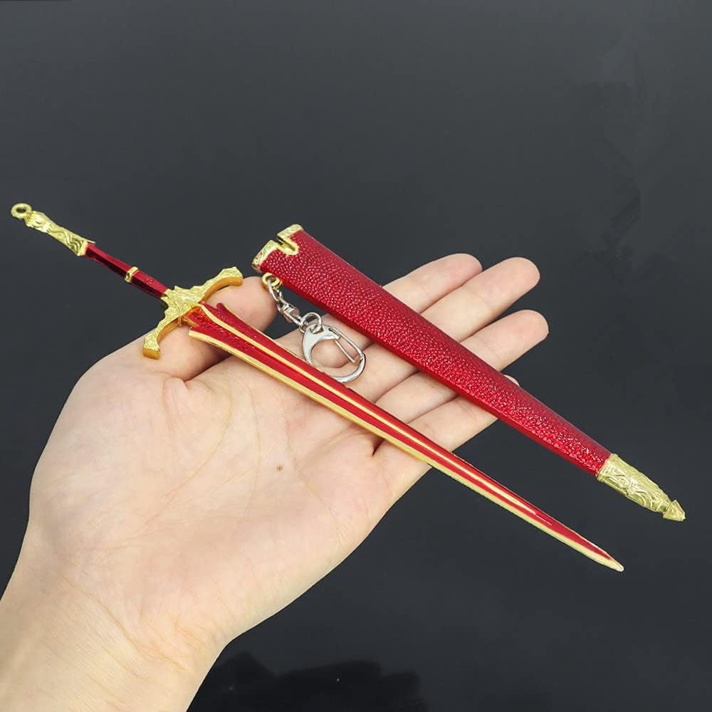 Coleccionables, Réplica de la Espada Magna del Caballero Elden Ring, 22 cm (8,6 Pulgadas) - Colección Totalmente metálica
