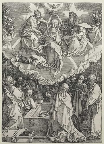 Lienzo pintura de la Virgen de Alberto Durero para cuadros de salón y decoración de paredes