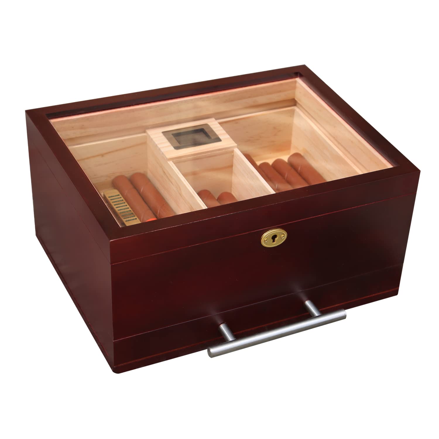 Buy Cigar Humidor Can Hold 2550 Cigars with Digital Hygrometer and