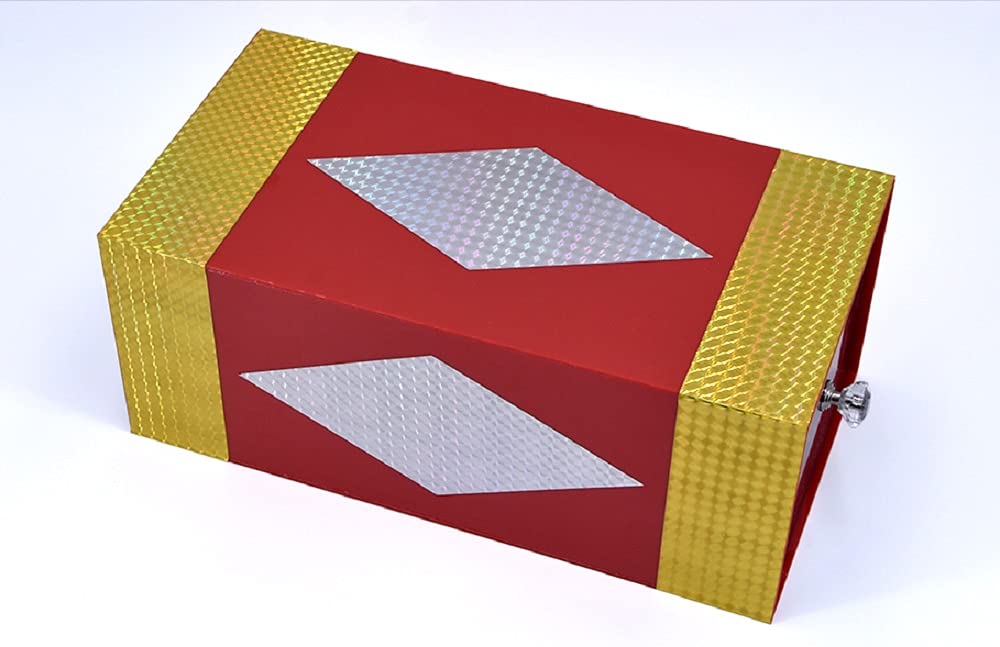 SUMAG Magia Trucchi Cassetto Box (trasparente) Articoli di Produzione Trasparente Box Apparendo Magia Magia Mago Stage Illusioni Gimmick Props Commedia