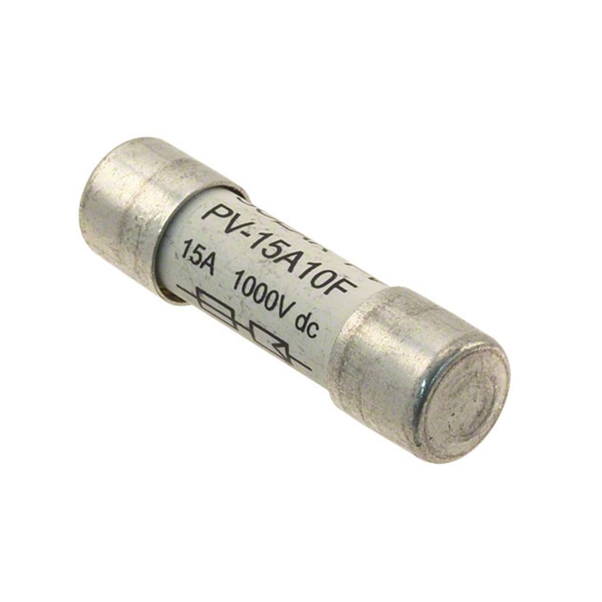 PV-15A10F ヒューズカートリッジ 15A 1KVDC 5AG 1個