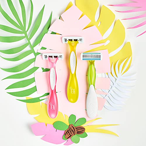BIC Soleil Bella Rasierer Damen, Rasier Set mit 10 Einwegrasierer in 4 Farben, mit Kokosmilch für eine sanfte Rasur - Image 4