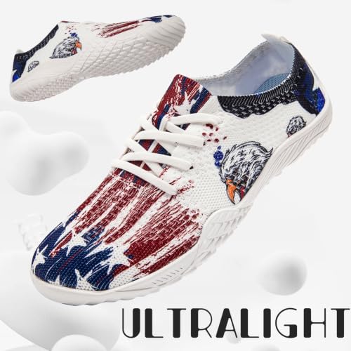 Image of Barefoot Shoes Women Tennis Gym Zero Drop Trail Minimalist Sneakers | Zero Drop 丨Minimalist丨Lightweight Material丨Breathable Mesh丨Non-Slip丨Machine Washable