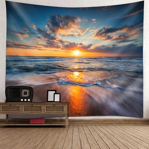 Tenture Paysage Mer pour illuminer la chambre d'enfant et créer un salon apaisant