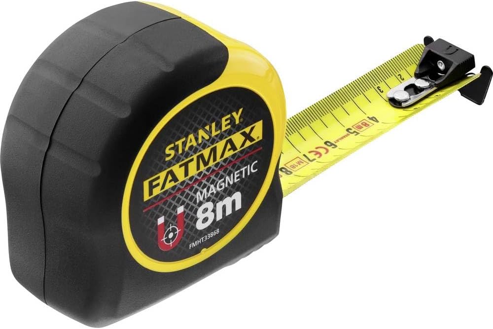 Stanley FMHT0-33868 8m FatMax Magnetic Tape with Blade Armor
