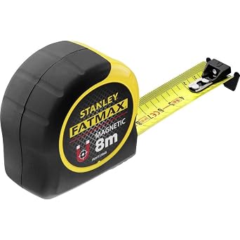 Stanley FMHT0-33868 8m FatMax Magnetic Tape with Blade Armor