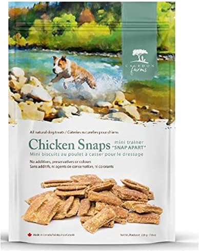 Caledon FarmsMini Trainers- Chic Snaps Dog Treats:220G/7.8OZ