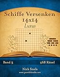 schiffe versenken vorlage 10x10  Schiffe Versenken 14x14 Luxus - Band 3 - 468 Rätsel