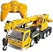 WANIYA1 Simulation Rc Toy de Camion d'ingénierie, Transport de Grue à télécommande sans Fil 2.4GHz Rc Camion Télécommande Tracteur Bulldozer Jouet for Enfants garçons Filles Adultes