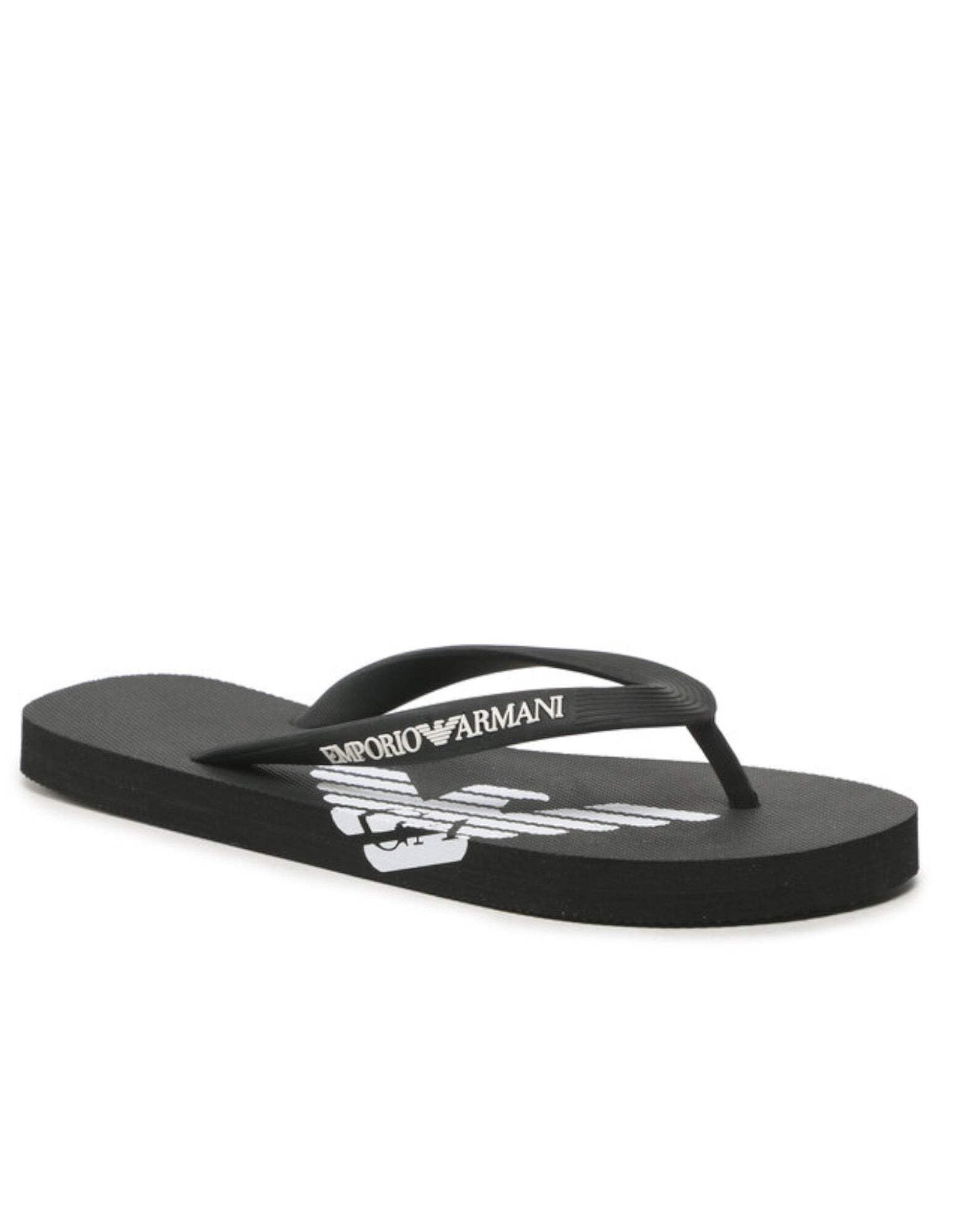 Emporio Armani Chanclas hombre zapatillas playa o piscina artículo XVQS06 XN746 ZAPATOS BEACHWEAR
