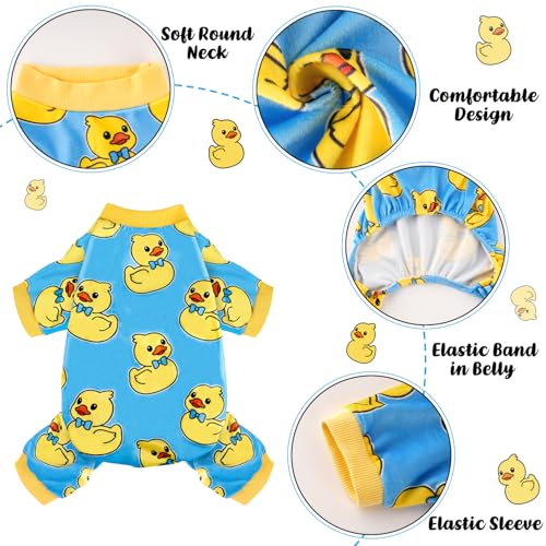 Pijama para perro suave y liviano en talla S miniatura 5