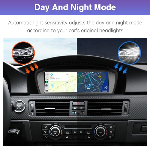 Pantalla CarPlay 8.9" para BMW Serie 3/5 CIC 2008-2013 miniatura 5