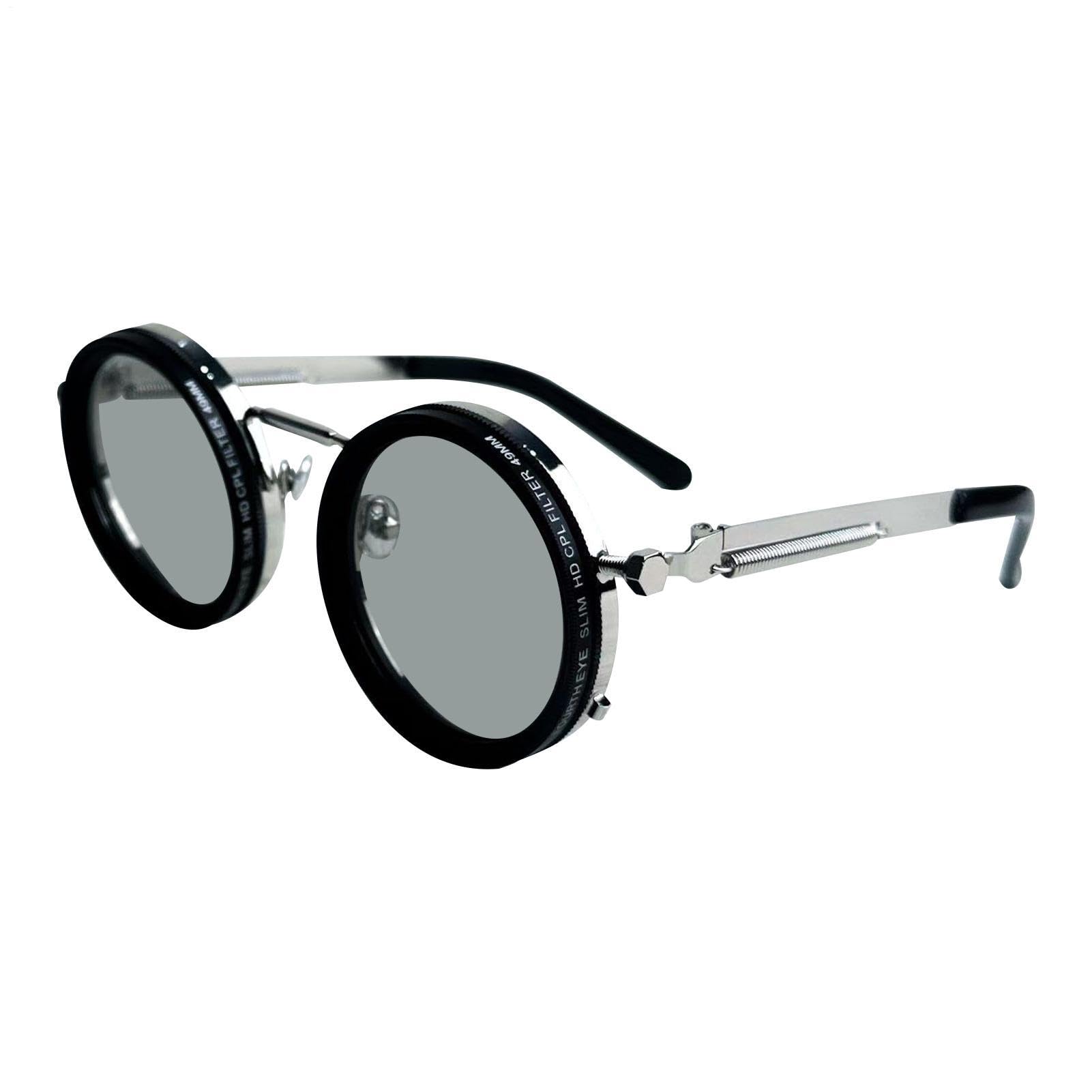 Regulowane okulary przeciwsłoneczne, ergonomiczna zaokrąglona oprawka, 47 g, okulary przeciwsłoneczne do jazdy motocyklem, okulary przeciwsłoneczne do jazdy na rowerze, przenośna konstrukcja, do