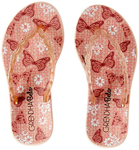 Chinelo Grendha Bela Cacau Graciosa Meninas Nude 28