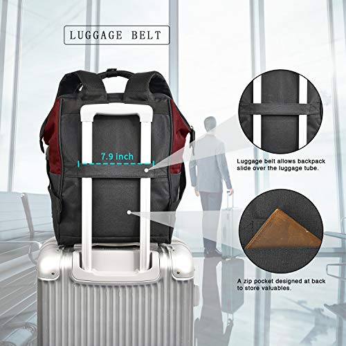 BRINCH 15.6 Inch Wide Open Laptop Backpack - Image 6