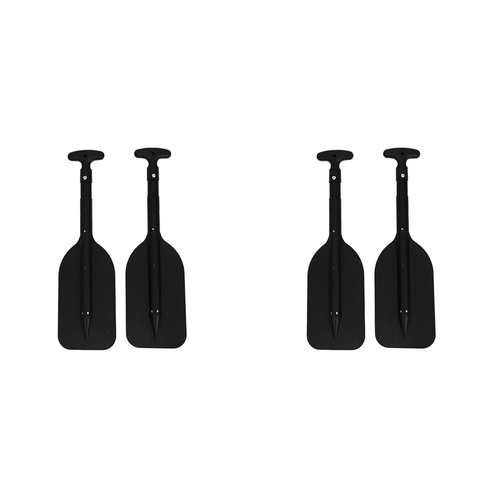 4 Piezas Remos TelescóPicos de PláStico para, Plegable para Kayak, Moto AcuáTica y Canoa, Accesorios para Barcos de Seguridad