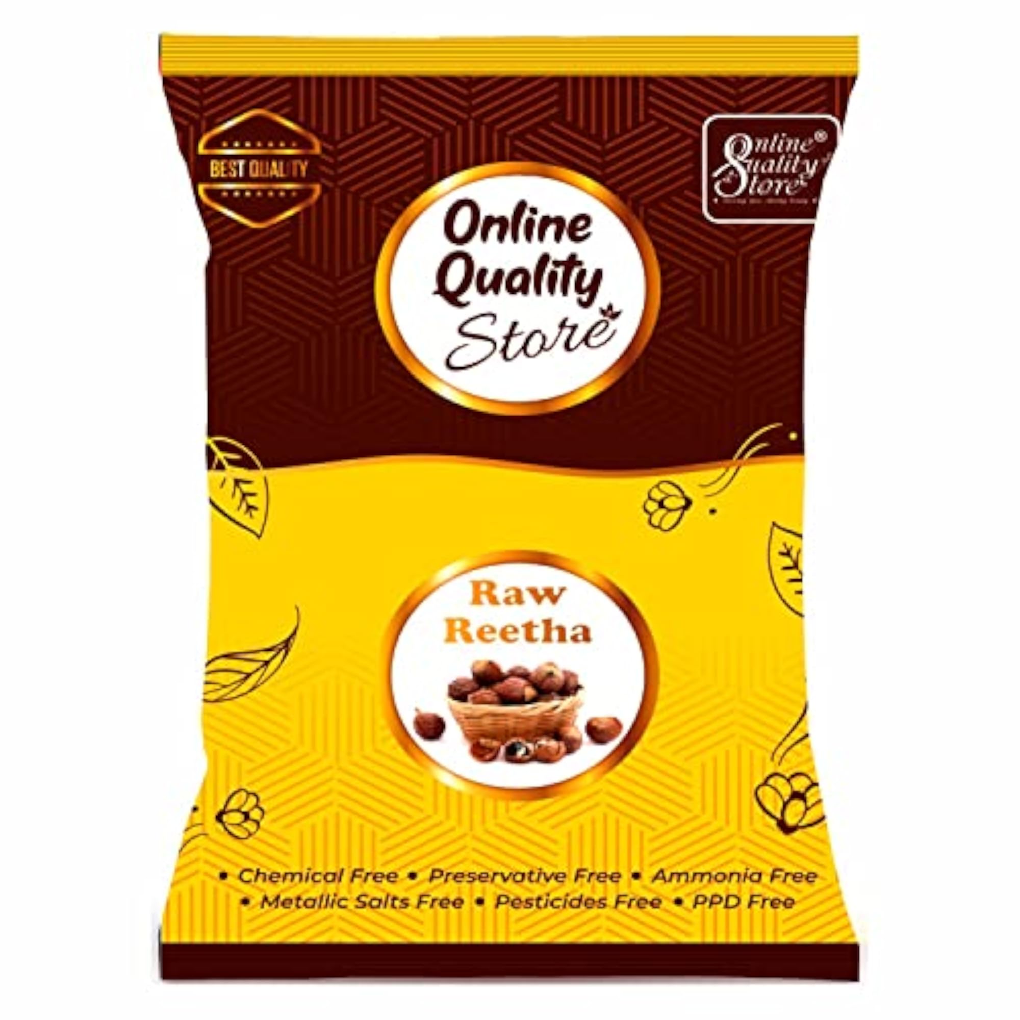 Store Raw Reetha Nuts for Hair Growth, 200g