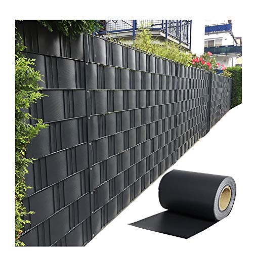 Strisce di recinzione in PVC extra spesso per balconi e terrazze con clip per una maggiore privacy esterna e un aspetto estetico