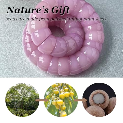 Image of Fidget Bracelet for Women Anxiety Bodhi Seeds Beaded Bracelets, Zen Fidget Stretch Bracelet Alleviate Anxiety Stress