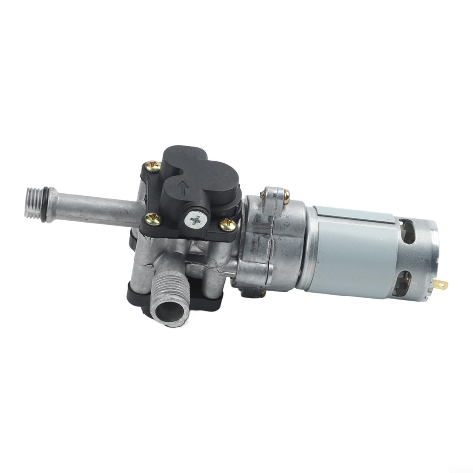 21 V Kolbenpumpenmotor für kabellosen Hochdruckreiniger, Metall, kompakt, einfache Installation, Autowaschanlage, Gartenbewässerung, Tankentwässerung (A)