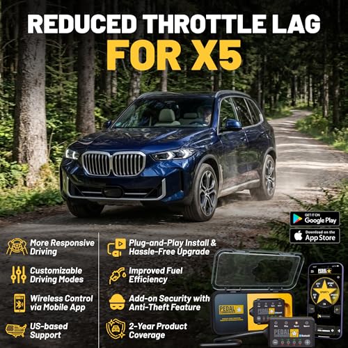 Image of PEDAL COMMANDER for BMW X5 2001-2026 Throttle Response Controller - Anti-Theft, 4 Driving Modes, App Control, Throttle Controller Performance Upgrade, X5 Accessories