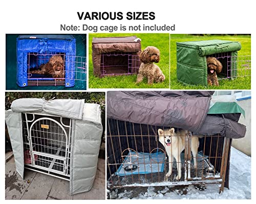Housse de cage robuste isolée en coton épais - Protection hiver haut de gamme