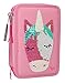 Produktbild Depesche 10377 - Federtasche 3 fach Ylvi und die Minimoomis, mit Streichpailletten, Naya, rosa