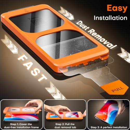 Image of TOCOL for Samsung Galaxy S26 FE Screen Protector, Easy Installation