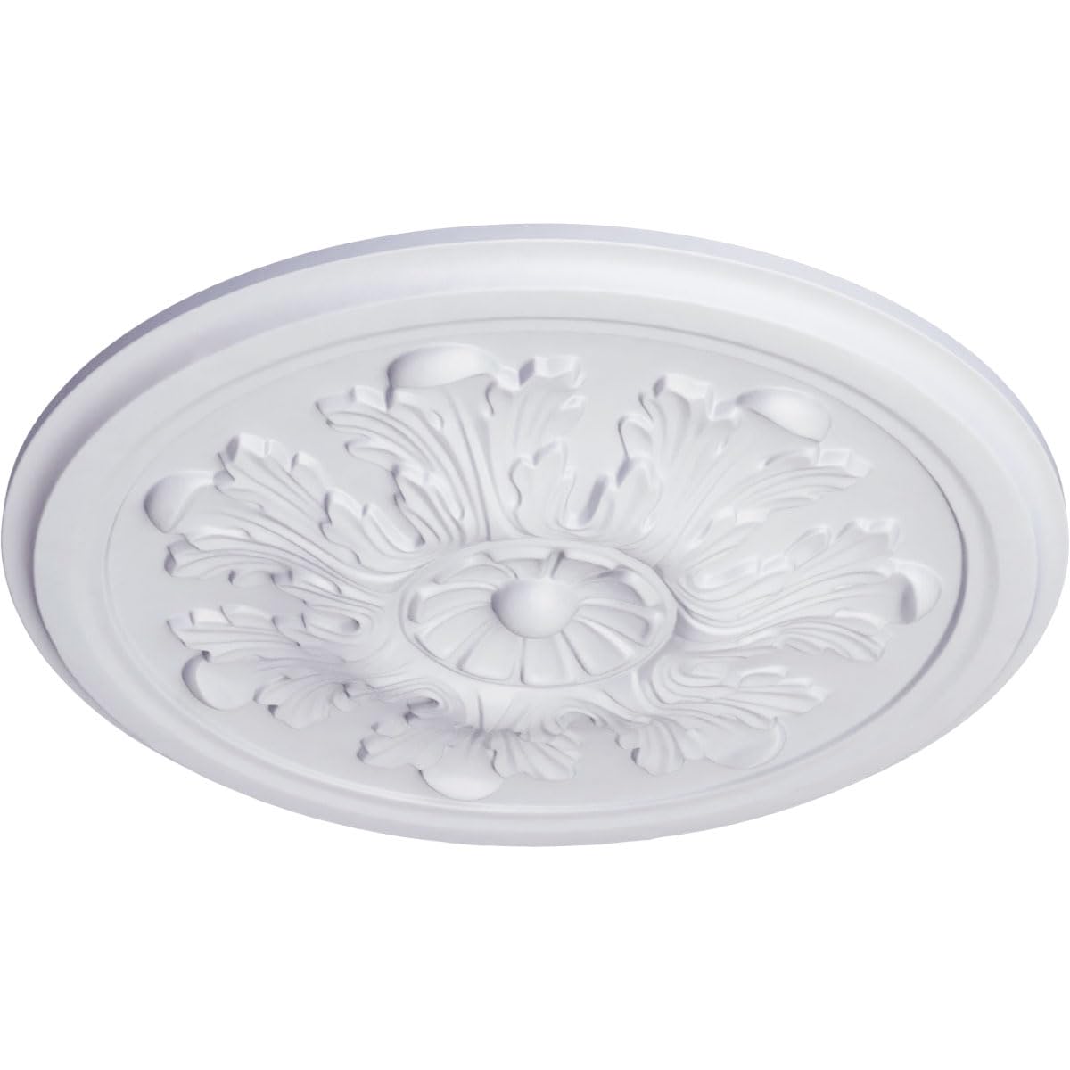 12 3/4"OD x 7/8"P Legacy Acanthus Ceiling Medallion (Fits Canopies up to 3 1/2") (color may vary) — Amazon image 2