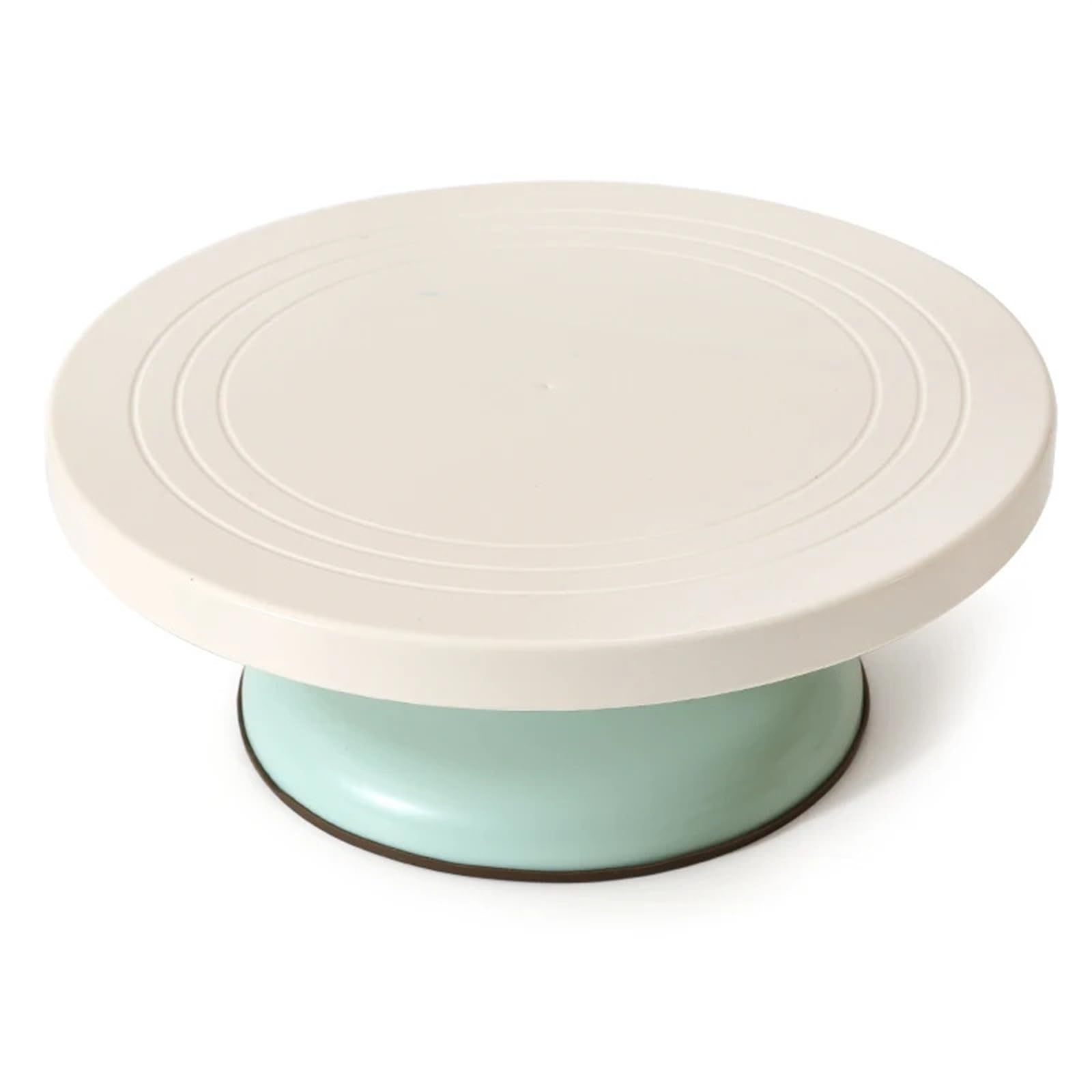 FonHNDG Cake turntable Pastry Turntable Plastic Cake Stand Rotating Decoration Kit Kitchen Accessories Baking Tools(Green)