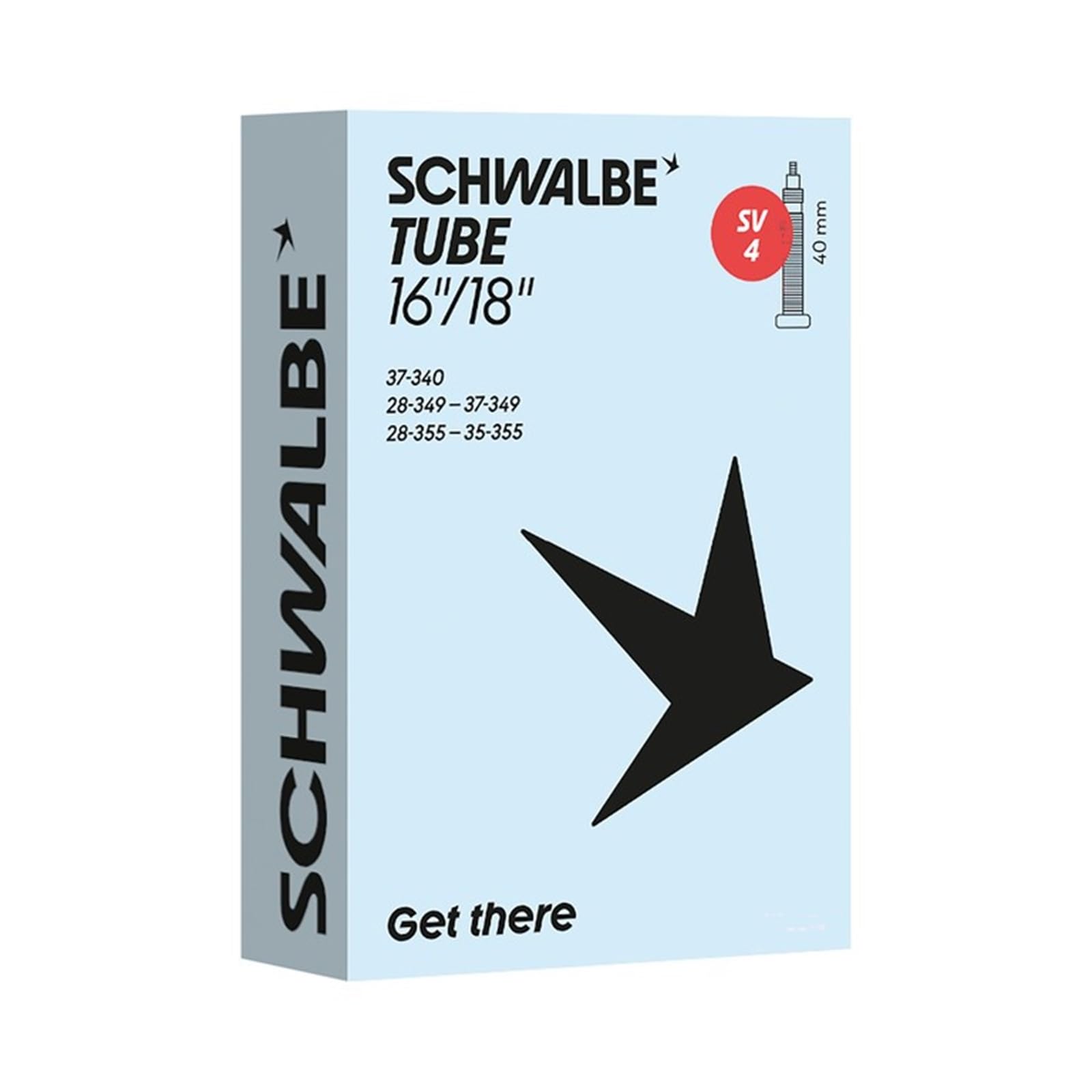 Schwalbe SV4 Bicycle Inner Tube 28/37-340/355 IB 40 mm