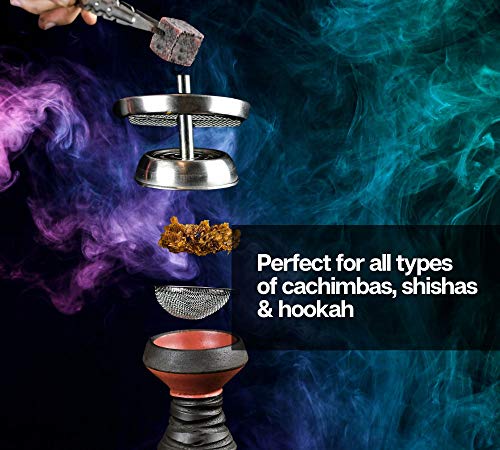 DOJA Barcelona | Shisha Kopf Kaminaufsatz | Durchmesser 9,5cm Stahl | Hookah Kamin Phunnel Schornsteintopf… – Bild 6