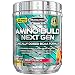 MuscleTech Amino Build Next Gen Energy Supplement, Formulated with BCAA Amino Acids, Betaine, Vitamin B12 & B6 for Muscle Strength & Endurance, Fruit Punch Splash, 30 Servings (284g)