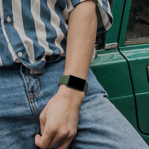 Image of Tobfit Strap Compatible for Samsung Galaxy Fit 3 (Watch Not Included), Flexible Premium Adjustable Watch Band for Galaxy Fit3 2024 SM-R390 Men & Women