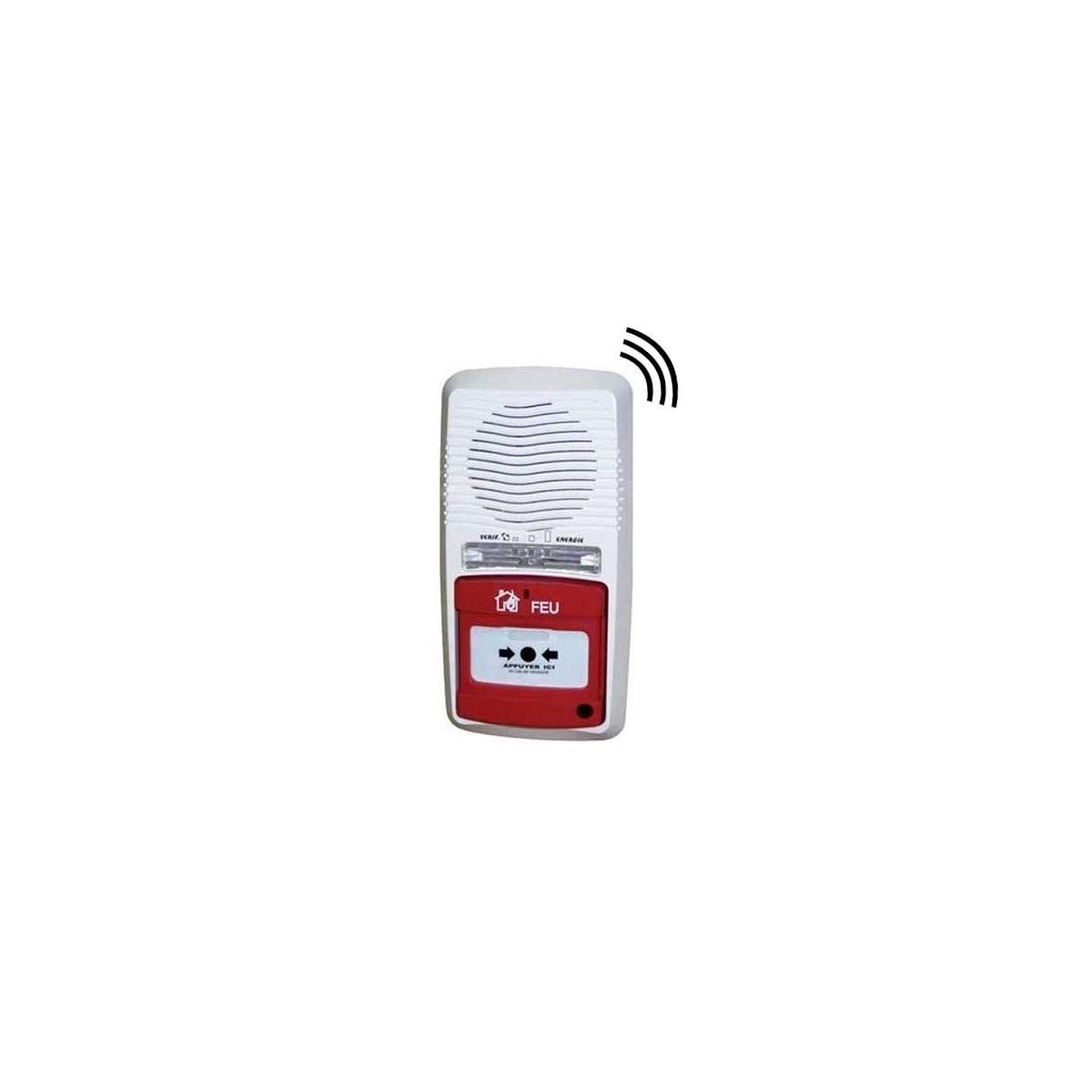 2 x alarmas Tipo 4 Radio a batería
