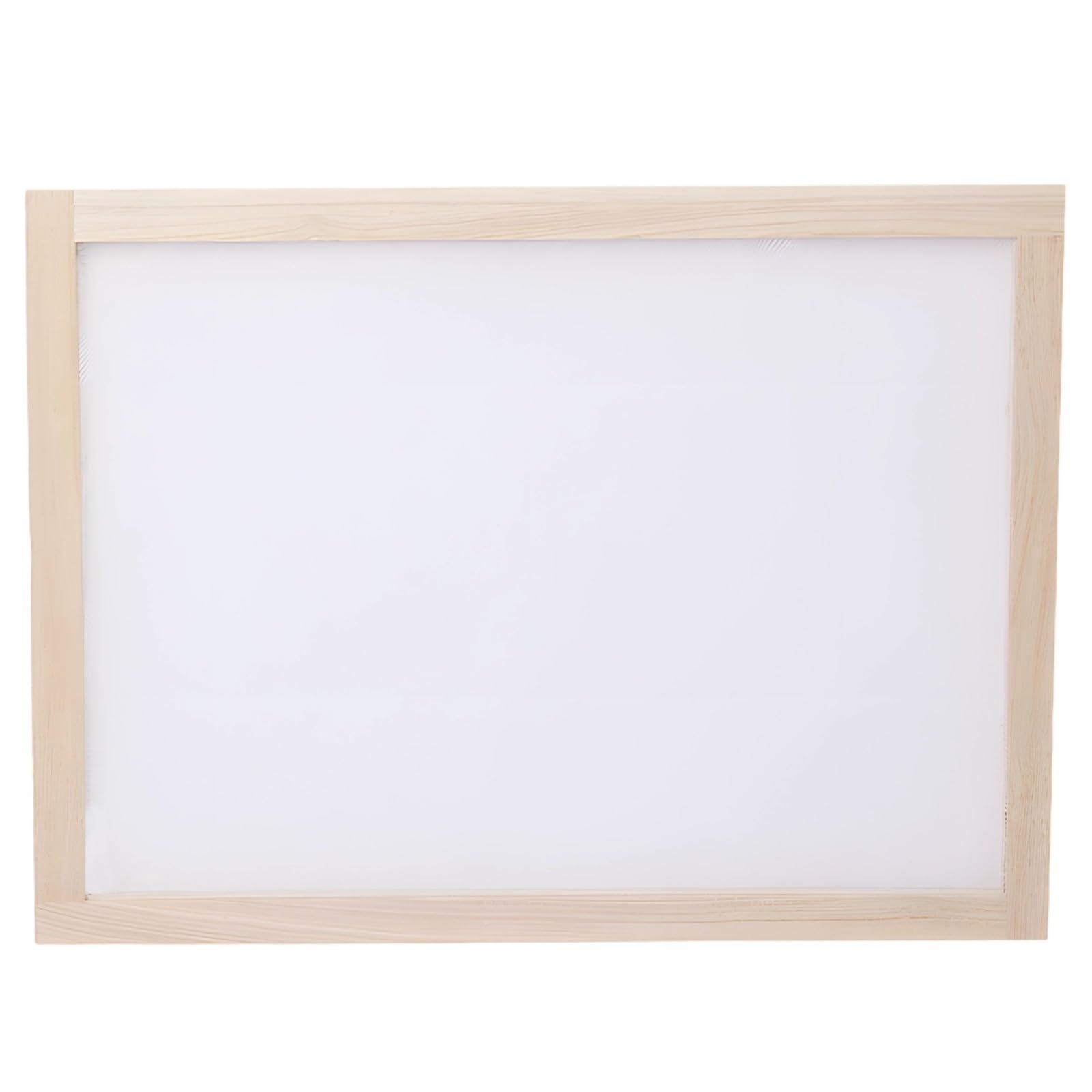 Bosreroy 12 X 16 Inch Wooden Screen Printing Frame, Includes Squeegee, Fine 160 Mesh, Ideal for DIY Paper and Fabric Crafting