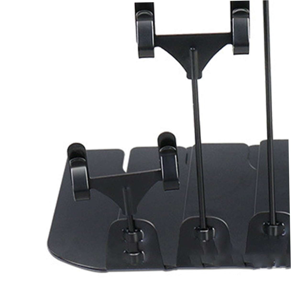 10 pezzi Supporto Cartellini Prezzi Nero Clip Porta Etichette in Ferro Elettroplaccato per Supermercato Panetteria e Negozio Espositore Prezzi Versatile e Riutilizzabile