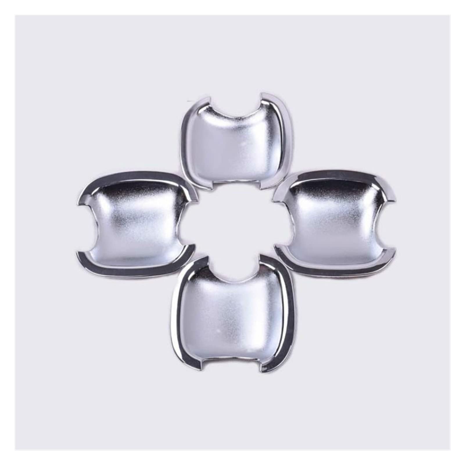 QWQTHGS Car Exterior Door Handle Cap for Chery A5 E3 Chrome Car Door Handle Cup Bowl Cover Trim Sticker
