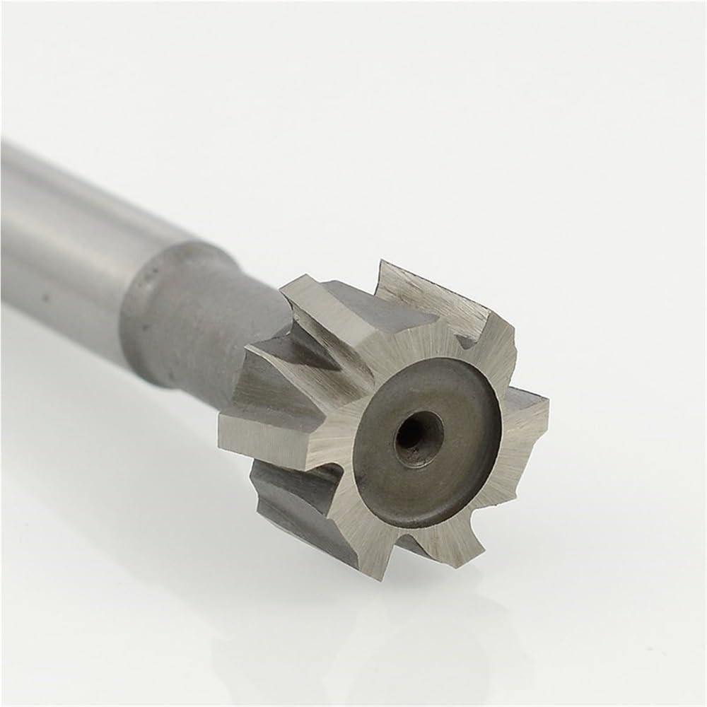 1 Stück CNC-T-Nutfräser, Schaftfräser aus Schnellarbeitsstahl, Schlitzfräser for Fräsen von Metall, Durchmesser 8 10 12 14(12x3x8x60mm)