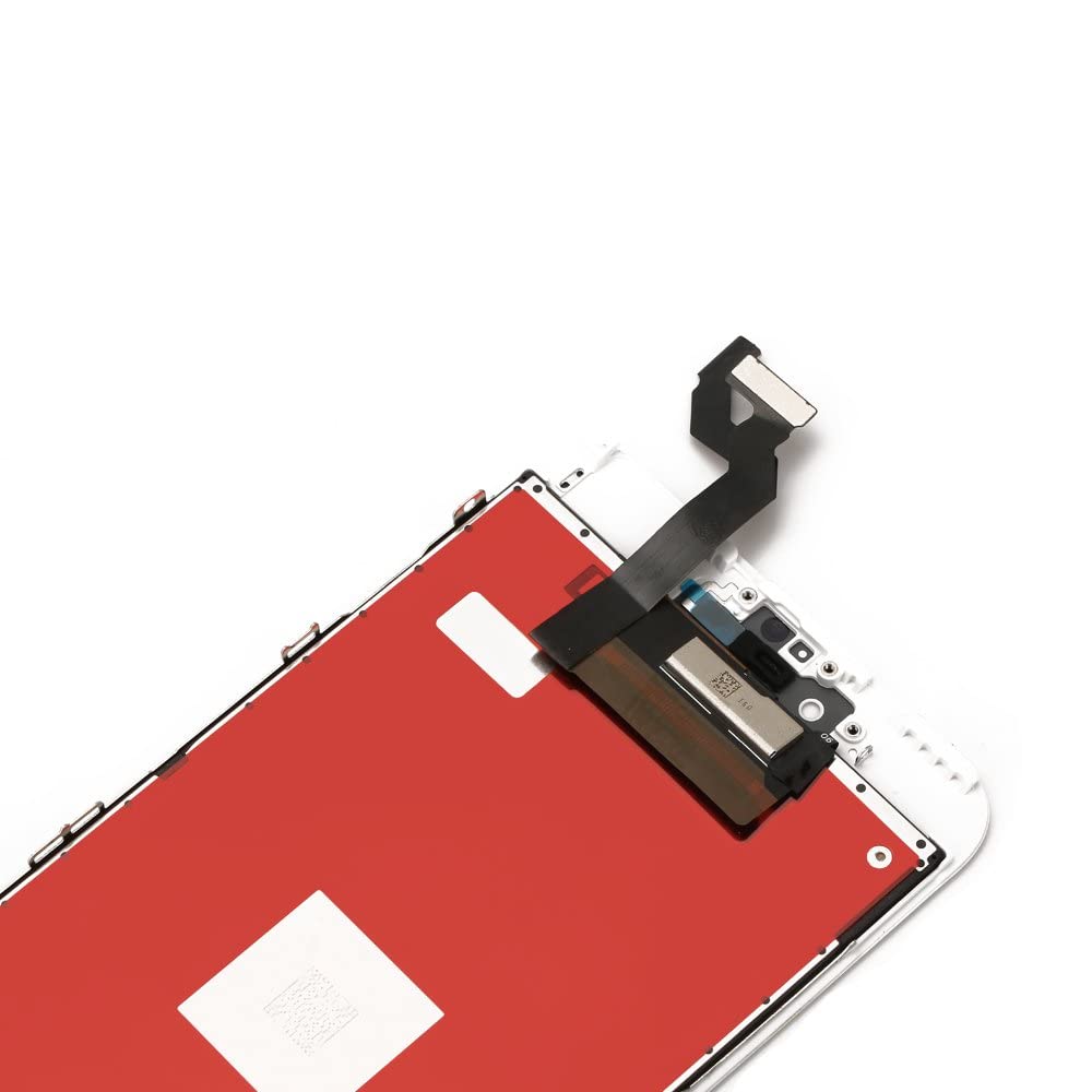 Brinonac Display per iPhone 6S Plus Schermo Bianco 5,5 Pollici LCD Touch Screen Frame Vetro Schermo Kit Smontaggio Trasformazione Completo di Ricambio Utensili Inclusi