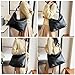 Moguxb Bolso Bandolera Mujer Negro Bolso Tote con Correa Ajustable Bolso Cruzado Gran capacidad para Uso Diario Imagen de Moguxb Bolso Bandolera Mujer Negro Bolso Tote con Correa Ajustable Bolso Cruzado Gran capacidad para Uso Diario