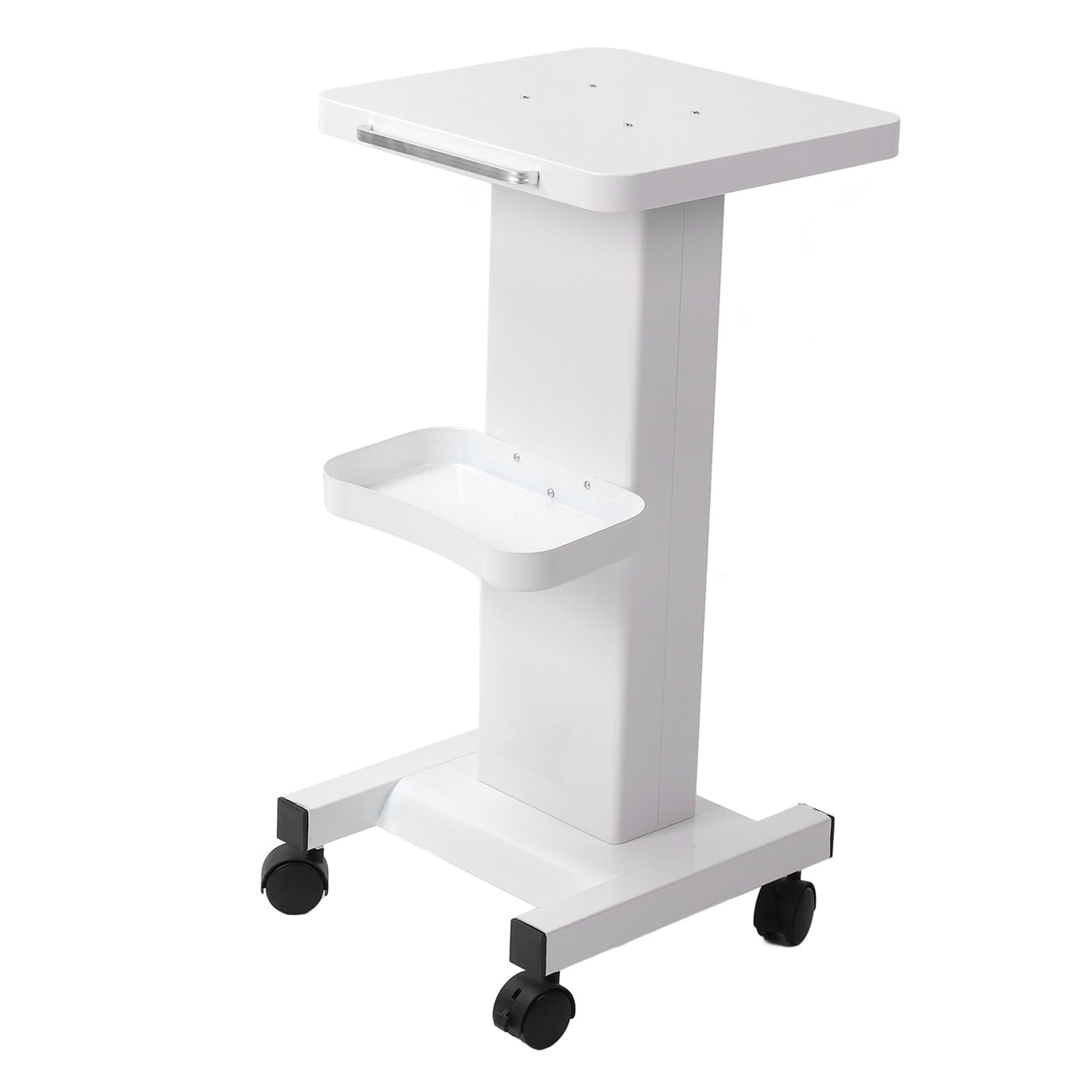 Hidyliu Carrello Carrello per Saloni di Bellezza con Ruote per Uso Professionale Spa con Ruote Elegante Ideale per Saloni di Bellezza Laboratori Ospedali Realizzato in Robusto Ferro Altezza 70 Cm