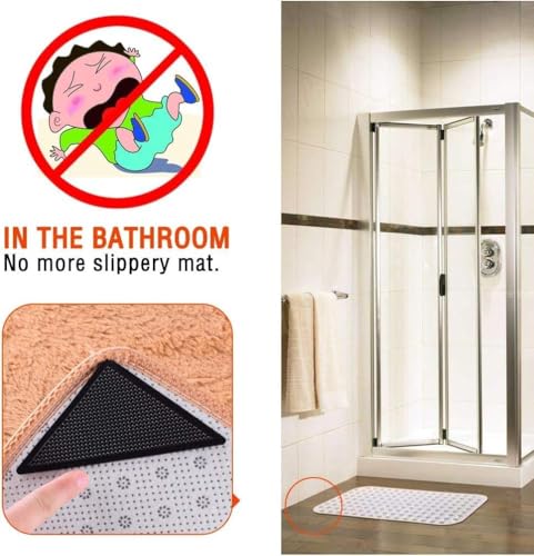 Image of ELEGAR Carpet Anti Skid Mat for Floor | Premium Non Slip Rug Gripper Pad Underlay Washable Reusable Anti Slip Mat for Carpet Yoga Mat | Rug Pad Protector for Wooden Floor