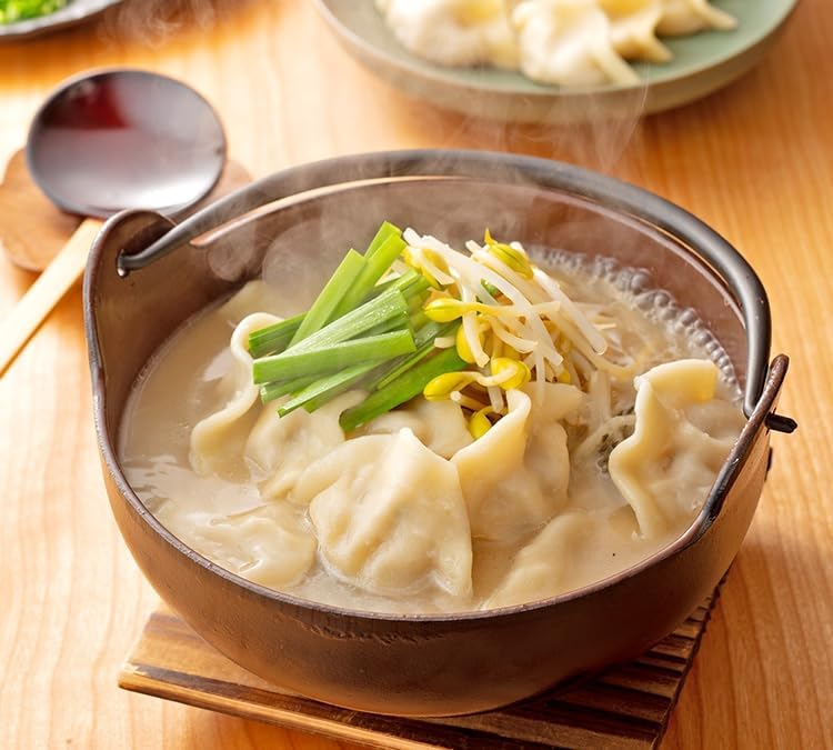 久原醤油 博多名物 炊き餃子 鍋つゆ くばら 鶏ガラ豚骨 あっさりコクうまスープ 餃子 博多居酒屋の味 練りごま あご魚醤 鍋 だし つゆ スープ 700g(2〜3人前)×3袋 (3袋, 炊き餃子)