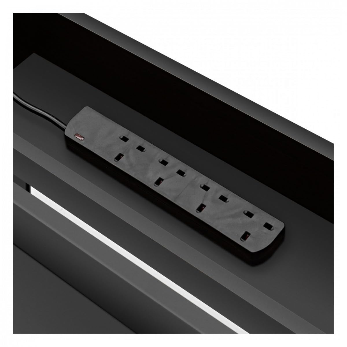 Gear4Music Modulares Musikproduktions-Studio-Pult, schwarz