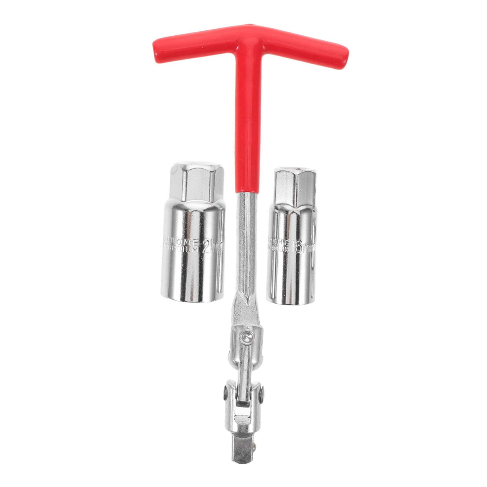 1 Set Clé à Douille en T Outil pour Bougie D'allumage 16mm et 21mm pour Réparation Automobile et Moto
