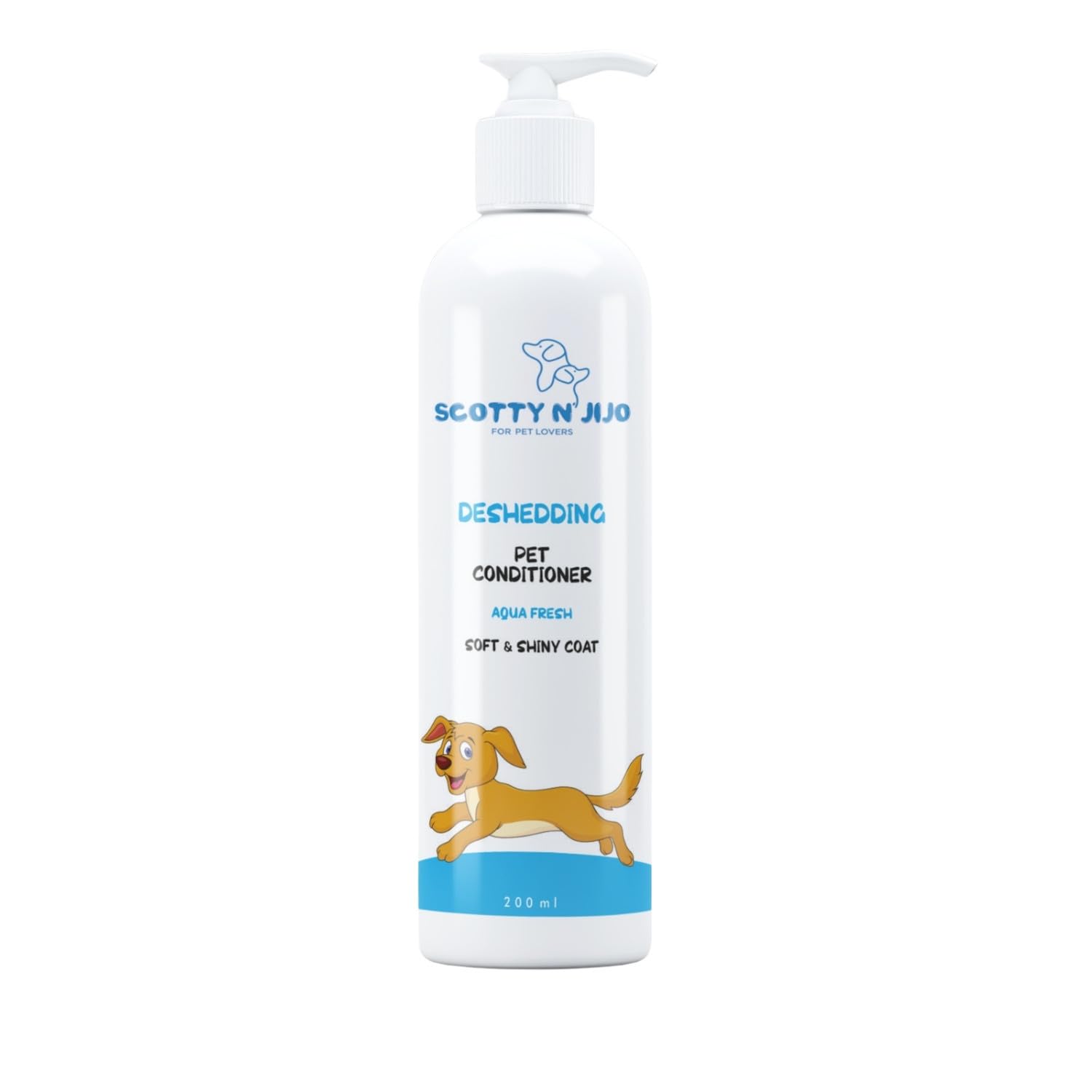 Scotty n Jijo Dogs and Cats Deshedding Conditioner for All Life Stages Pets | White | 200 ML | (B0D4QXSY6D) Amazon Price History, Amazon Price Tracker