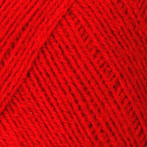Image of M.G ENTERRPISE Blanket Yarn Deep Red WL 600 gm Thick Chunky Knitting Wool Yarn. EA
